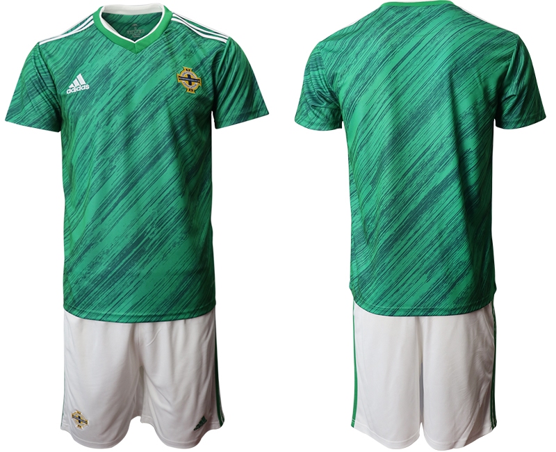 Men 2021 European Cup Northern Ireland green home Soccer Jersey->northern ireland jersey->Soccer Country Jersey